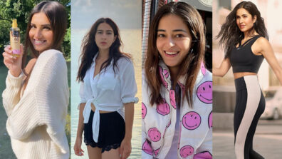 Hot Lips, Sensuous Eyes: Sara Ali Khan, Tara Sutaria, Ananya Panday and Katrina Kaif slay with their expressions in latest sun-kissed avatars, we bet you are sweating