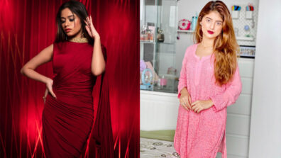 Hotness Alert: Jannat Zubair Rahmani and Arishfa Khan are slaying it big time in red and pink monotone ethnic outfits