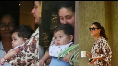 Hottest Mom In Town: Jeh Ali Khan enjoys “baby’s day out” moment with Kareena Kapoor, fans melt in awe