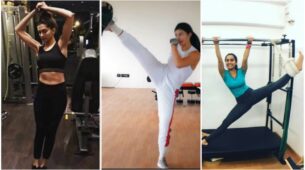 Hourglass Figure Goals: Deepika Padukone, Jacqueline Fernandez and Shraddha Kapoor flaunt their curvaceous midriffs in gym outfits, fans sweat