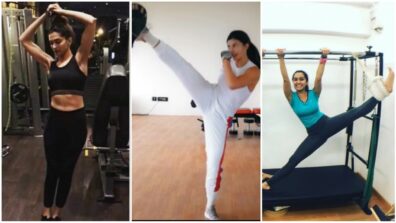 Hourglass Figure Goals: Deepika Padukone, Jacqueline Fernandez and Shraddha Kapoor flaunt their curvaceous midriffs in gym outfits, fans sweat