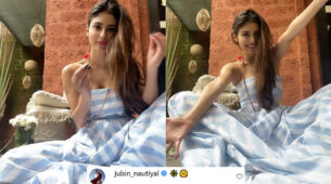 How Romantic: Mouni Roy says ‘I love you’, Jubin Nautiyal gives her a big hug and ‘blushes’