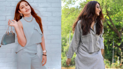 In love with grey monotone outfits? Surbhi Chandna and Surbhi Jyoti are your vogue Goddesses for inspiration