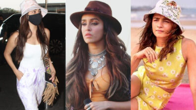 In love with printed high-chic hats? Kiara Advani, Shraddha Kapoor and Alia Bhatt are the divas you need to follow