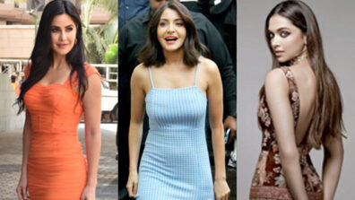 In love with stylish high-chic bodycon dresses? Katrina Kaif, Anushka Sharma and Deepika Padukone are your vogue queens