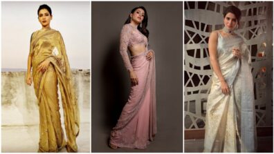 In The World Full Of Glam And Glitz, Samantha Akkineni Donned Various Beautiful Sarees And Slayed Every Look, Click To See Pics