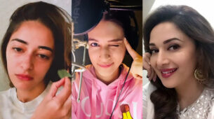 iPhone Camera Magic: Ananya Panday, Kriti Sanon and Madhuri Dixit are smiling assassins in gorgeous selfies, are you in love?