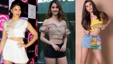 It’s Burning Hot: Jacqueline Fernandez, Disha Patani and Tara Sutaria flaunt their curvaceous midriffs and hot legs in crop tops and shorts, check ASAP