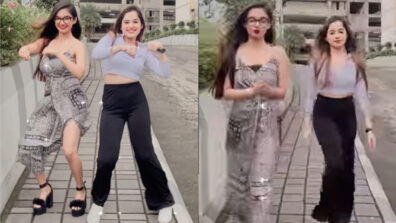 Jaanu Baby: Anushka Sen and Jannat Zubair Rahmani caught on camera doing a hot dance in public, fans feel the heat