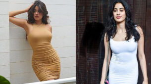 Janhvi Kapoor’s hottest bodycon dress collection flaunting her curvaceous body that are ‘fitness goals’