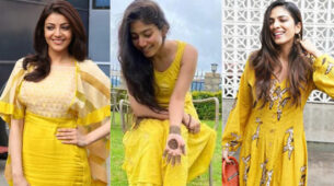 Kajal Aggarwal, Sai Pallavi and Malavika Mohanan’s eternal love affair with yellow, we bet you can’t resist their charm
