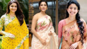 Keerthy Suresh, Samantha Akkineni and Sai Pallavi’s eternal love story and bonding over embellished floral sarees, see hot pics