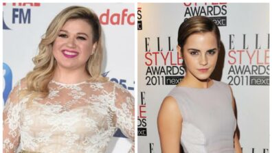 Kelly Clarkson Vs Emma Watson: Which Star Balanced The Red Heels Better?