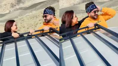 Khatron Ke Khiladi In Real Life: Aly Goni and Jasmin Bhasin kill it effortlessly in their dangerous Jeep car stunt, watch full video