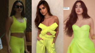 Kiara Advani, Tara Sutaria and Janhvi Kapoor dazzle in sensuous neon green outfits, fans in love