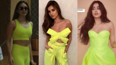 Kiara Advani, Tara Sutaria and Janhvi Kapoor dazzle in sensuous neon green outfits, fans in love