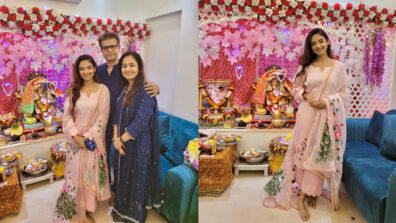KKK 11 diva Anushka Sen celebrates Ganesh Chaturthi festival with family, shares special photo for her fans