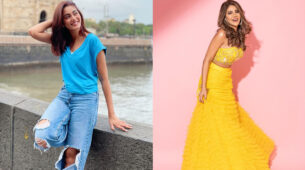 KKK 11 Hot Babes: Sana Makbul flaunts her sun-kissed glow in ripped denim swag, Nikki Tamboli dazzles bright in yellow like a queen