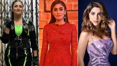 KKK 11 Sensuous Hotties: Divyanka Tripathi, Sana Makbul and Nikki Tamboli dazzle in super hot western outfits, fans can’t stop crushing