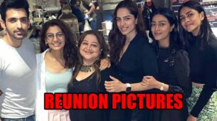 Kumkum Bhagya’s original cast Mrunal Thakur, Sriti Jha, Arjit Taneja, Supriya Shukla, Shikha Singh, Charu Mehra reunite for a get together, fans love it