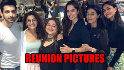 Kumkum Bhagya’s original cast Mrunal Thakur, Sriti Jha, Arjit Taneja, Supriya Shukla, Shikha Singh, Charu Mehra reunite for a get together, fans love it