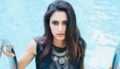 Erica Fernandes Sets Pulses Racing In A Metallic Shimmery Ruffle Top