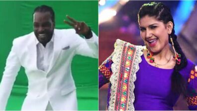 LOL HO GAYA: When Sapna Choudhary was elated to see Chris Gayle groove to her song but later realized it was edited