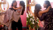 Love Is In The Air: Jubin Nautiyal lifts Mouni Roy in her super hot silver shimmery saree avatar, gets lost in her romantic eyes