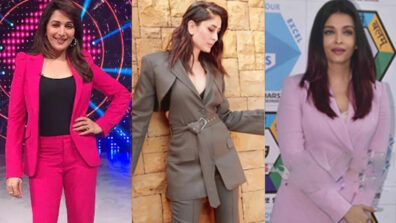 Madhuri Dixit, Kareena Kapoor and Aishwarya Rai ring in ‘boss babe’ vibes with their monotone blazer style, fans can’t stop drooling