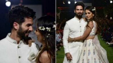 Major Couple Goals: When Shahid Kapoor and Mira Rajput slayed the ramp walk together with full swag and romance