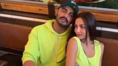 Major Love Goals: When ‘romantic couple’ Arjun Kapoor and Malaika Arora twinned in neon green outfits to make heads spin in style