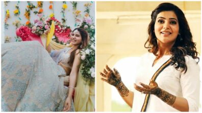 Mehendi Hai Rachne Wali: Take Mehendi Design Cues From Samantha Akkineni