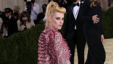 Met Gala 2021: Spencer Actress, Kristen Stewart Arrives All Dolled Up Like A Barbie, And We Are Stunned