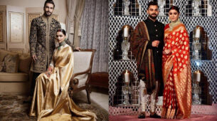 Most Popular B-Town Couple Challenge: Deepika Padukone-Ranveer Singh Vs Anushka Sharma-Virat Kohli, which couple slays the royal photoshoot vibe best? (Fan Battle)