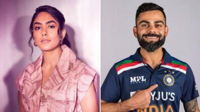 Mrunal Thakur confesses being ‘madly in love’ with Virat Kohli, see what she said