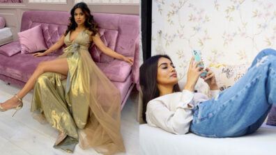 Nia Sharma and Surbhi Jyoti are excited and charged up for some couch fun, see hot pics