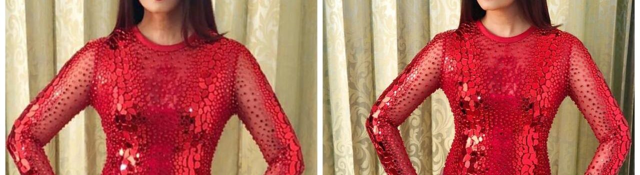 Oh So Hot: Aishwarya Bachchan Is A Vision To Behold In Her Red Majestic Flawless Gown, View Pics To Bless Your Eyes 469488