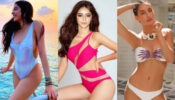 Oh So Sensuous: Janhvi Kapoor, Ananya Panday and Nora Fatehi burn the oomph game with perfection in swim wears, you will love it