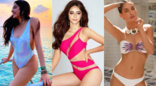 Oh So Sensuous: Janhvi Kapoor, Ananya Panday and Nora Fatehi burn the oomph game with perfection in swim wears, you will love it