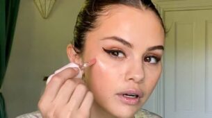 Pamper you skin by taking secret beauty tips from Selena Gomez to look glowing