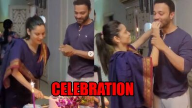 Pavitra Rishta release celebration: Ankita Lokhande refers boyfriend Vicky Jain as her ‘real life Manav’