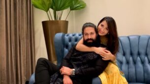 Picture Perfect: Radhika Pandit With Her Cuddle Buddy Yash Is A Complete Cute Vibe, View Pics