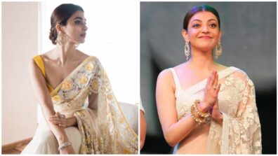 Pooja Hegde Vs Kajal Aggarwal: Which Diva Dazzles In Sleeveless Hot Saree?