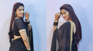 Poonam Dubey Grabs Attention As The Actor Poses In A Saree!