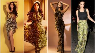 Printed For The Wins: Nora Fatehi Vs Malaika Arora: Whose Animal Print Cross Outfit Looks Better?