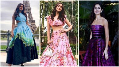 Priyanka Chopra, Alia Bhatt and Katrina Kaif are burning hot damsels in fancy embellished party gowns, you will fall in love