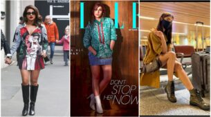 Priyanka Chopra, Sara Ali Khan and Pooja Hegde step up their footwear fashion game with these stylish ankle-length zipper boots, fans take inspiration