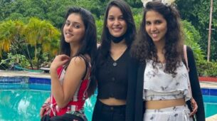 RadhaKrishn fame Mallika Singh is in mood for some pool fun with her squad, see hot pics