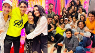 Radhakrishn fame Sumedh Mudgalkar and Mallika Singh party hard together with cast and family, see viral pics