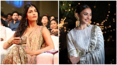 Rakul Preet Singh And Shruti Haasan: Attend An Intimate Wedding In The Diva’s Minimalistic Ethnic Look